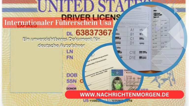 Der internationale Führerschein für die USA: Ein unverzichtbares Dokument für deutsche Autofahrer