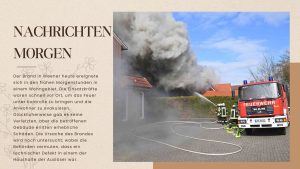 Brand in Weener Heute Aktuelle Ereignisse und Entwicklungen