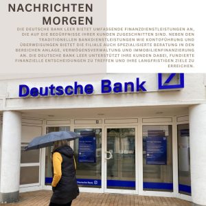 Deutsche Bank in Papenburg Ein Überblick über die Filiale und ihre Dienstleistungen 