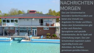 Die Vielfalt der Schwimmbäder in der Region 