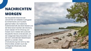 Klausdorfer Strand Umstrukturierung Ein Paradies im Wandel