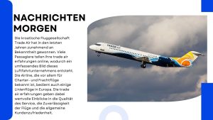 Trade Air Erfahrungen Einblick in die Fluggesellschaft aus Kroatien